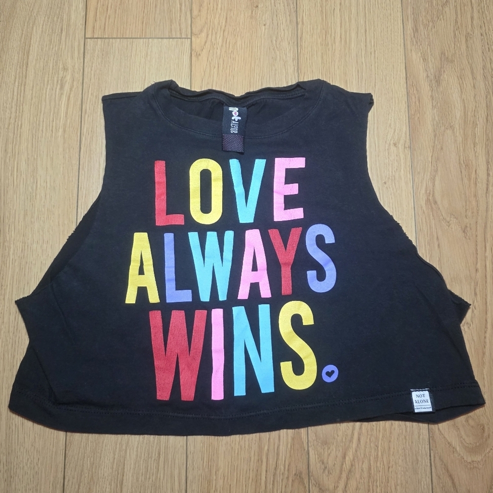 Love Always Wins Crop Top